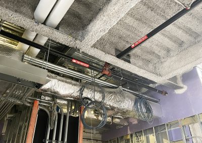 Fire protection system at UConn's new Stem building